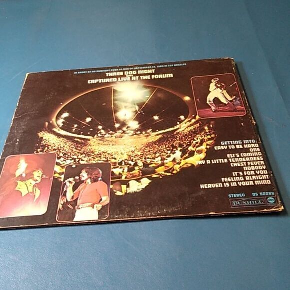 Three Dog Night Live Album Cover - Picture 2 of 12